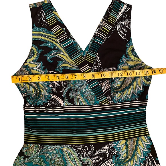 RABBIT RABBIT RABBIT DESIGNS PAISLEY DRESS  SZ 8 - Picture 12 of 16